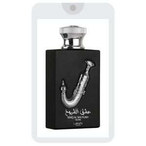 Lattafa Pride Ishq Al Shuyukh Sliver EDP Mini Spray for Unisex 0.68oz/20ml - New